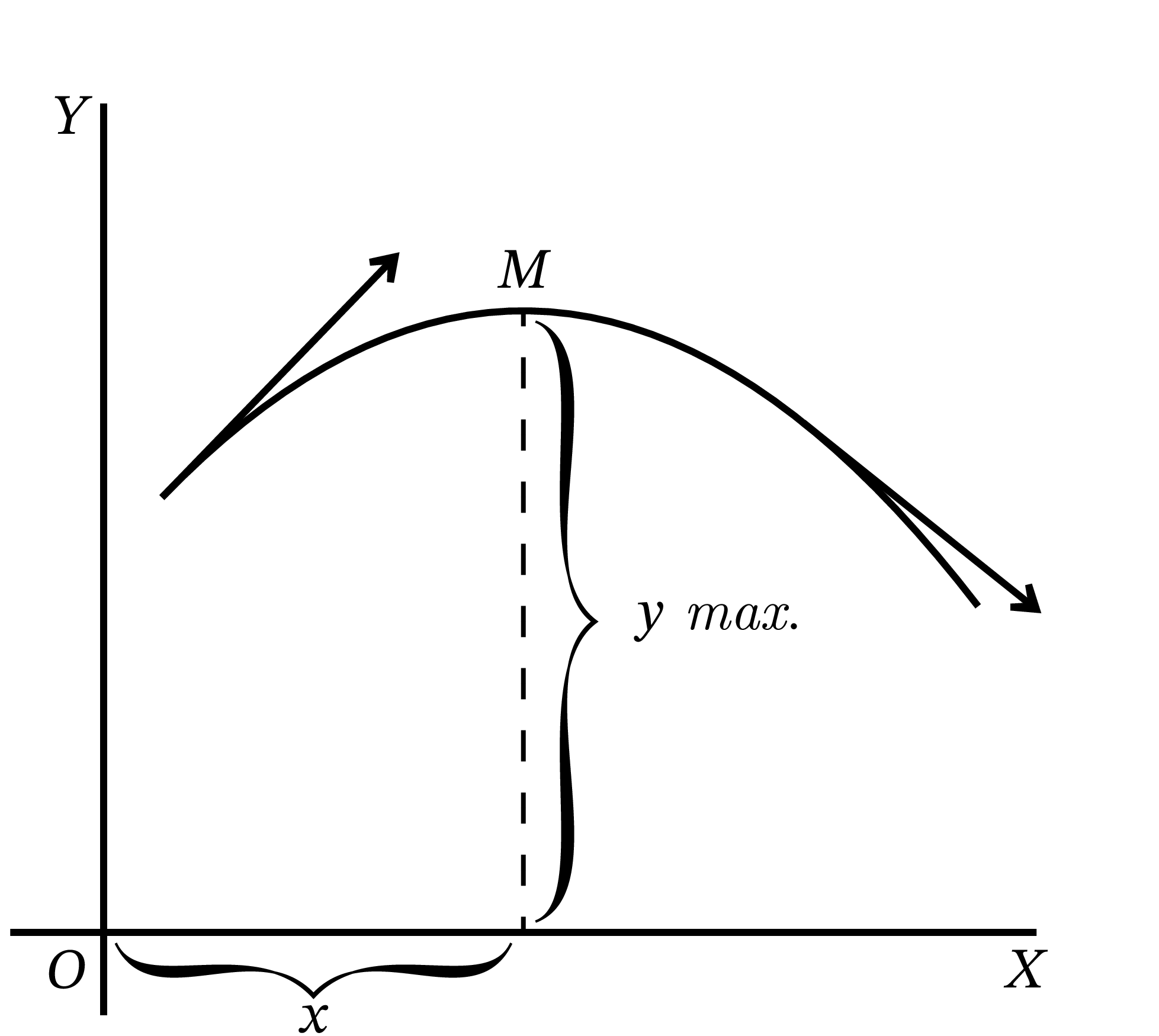 極大値を持つグラフ